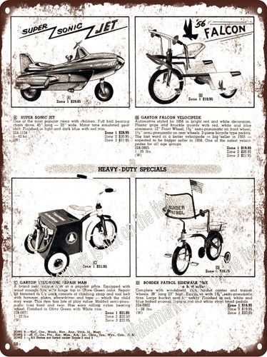 1957 super sonic jet pedal - super, car