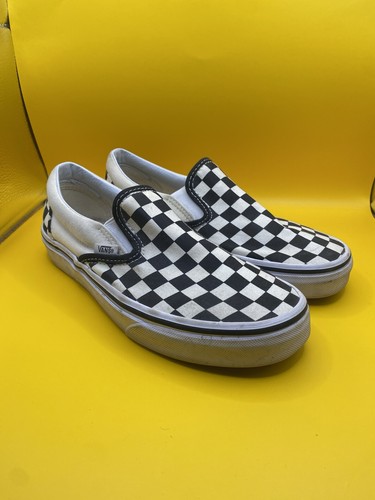 Vans slip checkered classic - on,