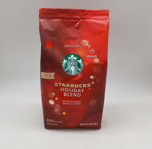Starbucks holiday blend ground - blend,