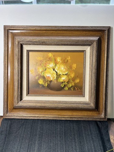 Vtg original signed oil - vtg,