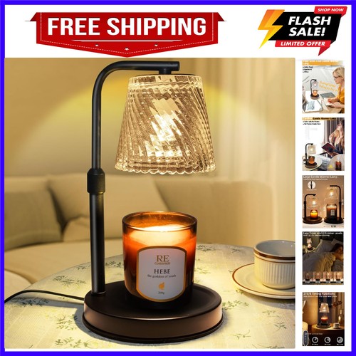 Candle warmer lamp with - lamp, timer