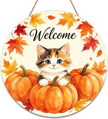 Fall door sign - fall, sign,