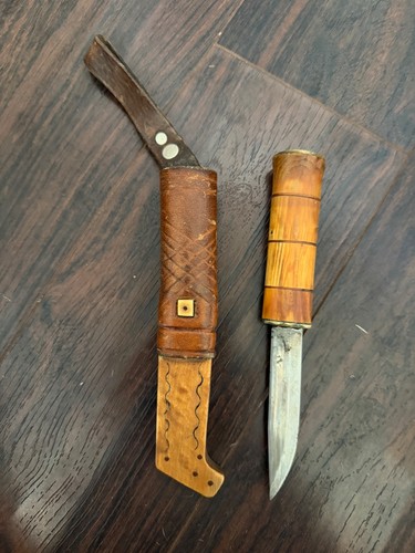 Vintage finnish puukko knife - puukko,