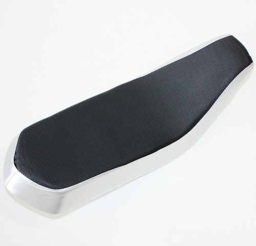 Black vinyl foam seat - vinyl,