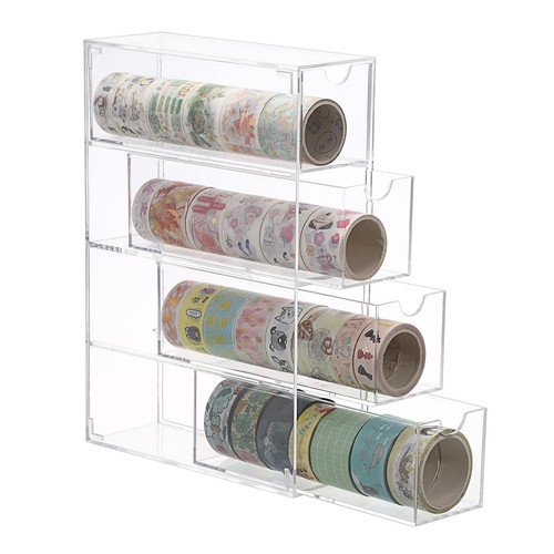 Acrylic washi tape organizer - acrylic,