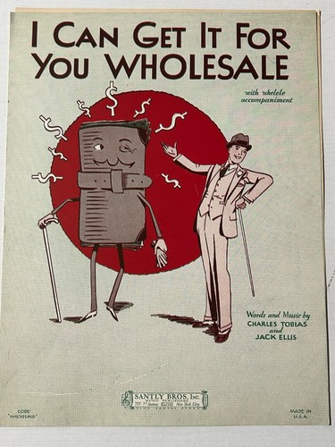 Rare antique sheet music can - antique,