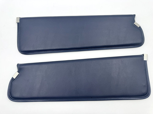 Dark blue sunvisor - blue, set