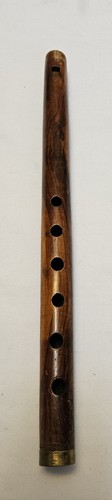Antique wooden folk whistle - wooden,