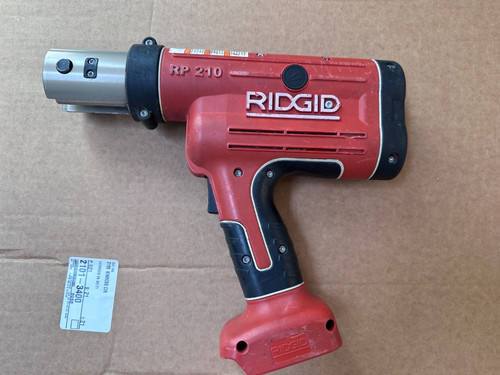 Ridgid propress model rp210 - propress,