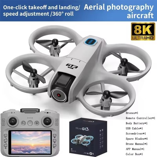 Gt3 camera drone - 8k, 4.3"