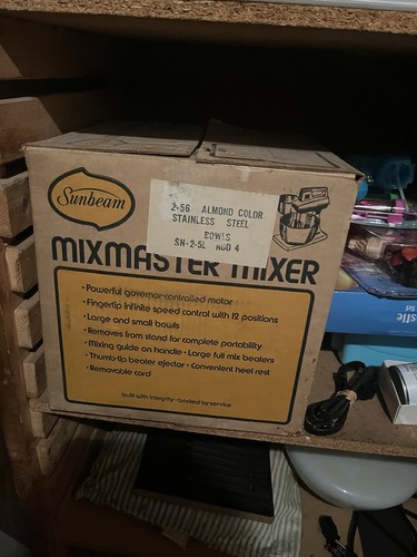 Vintage sunbeam mixmaster - sunbeam,