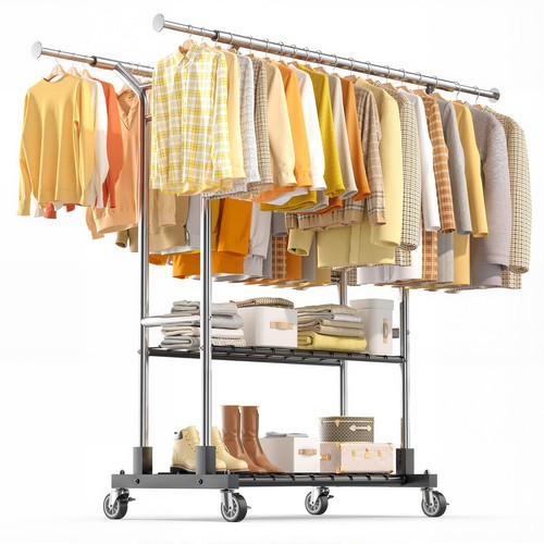 Heavy duty clothes rack - clothes, load