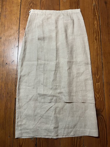 Shirin guild linen skirt - guild,