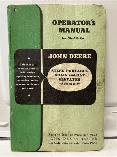 John deere series portable - john, 50