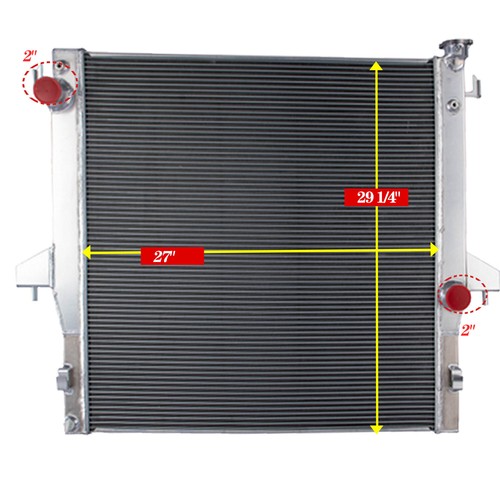 Row aluminum radiator for - 3,