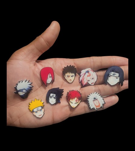 Naruto shoe charm set - charm,