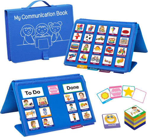Pecs communication book autism - book,