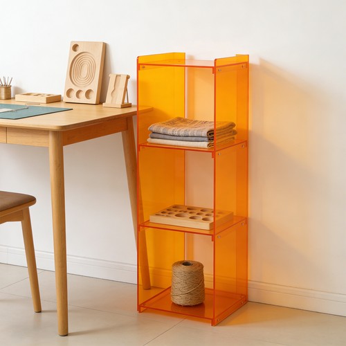 Display cabinet tier acrylic - cabinet, 3-tier