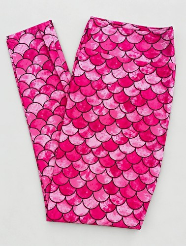 Lularoe pink mermaid scallop - lularoe,
