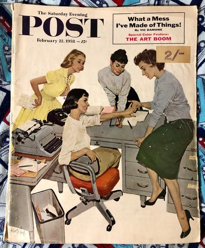 Saturday evening post what a - post,, "what