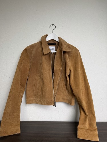 Zara genuine leather suede - zara,
