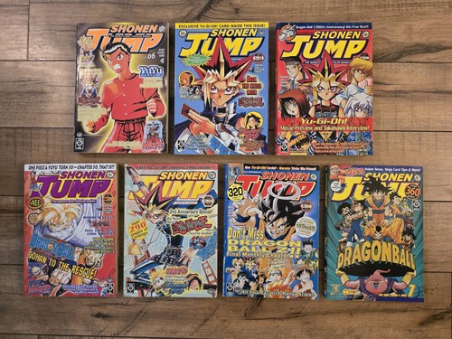 Lot vtg shonen jump - 7,