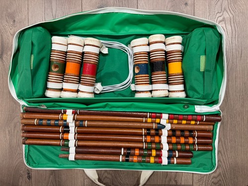 Vintage croquet set newport - vintage,