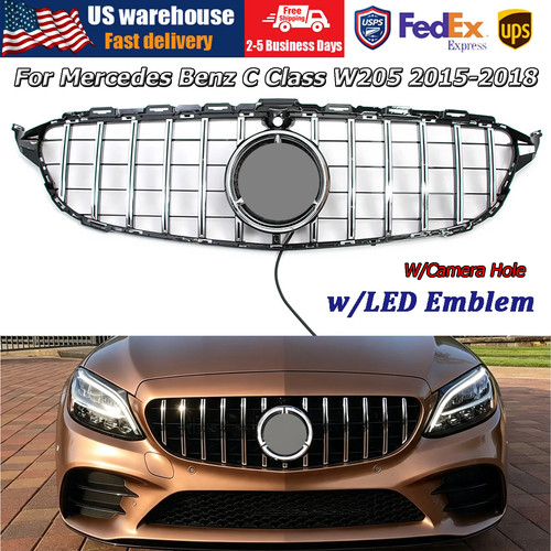 Front grille led - grille, for