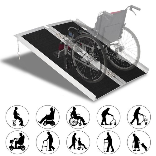 Aluminum wheelchair ramp - wheelchair,
