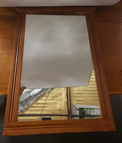 Vintage solid wood - solid, framed