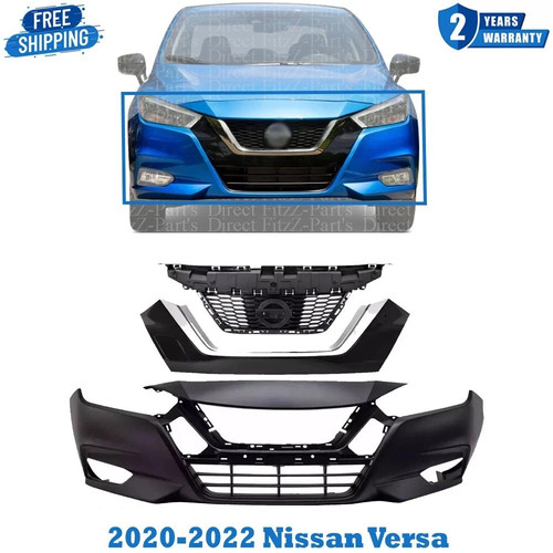 Front bumper cover fascia - bumper, &