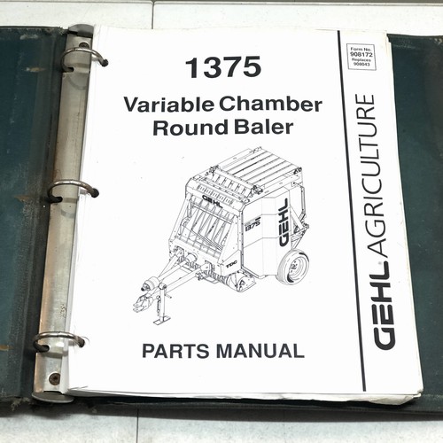 Gehl 1375 variable chamber - 1375,