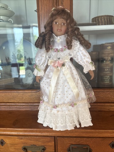 Porcelain doll - 16”,