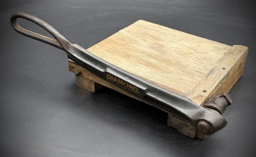 Antique diamond paper cutter - diamond,