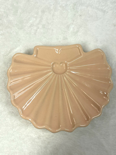 Vintage pink peach shell - pink,
