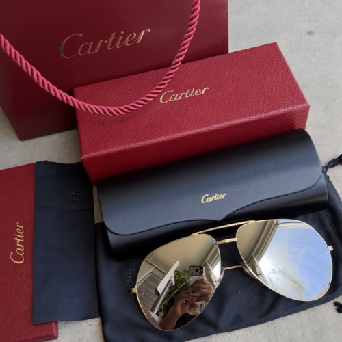 New cartier aviator sunglasses - aviator,
