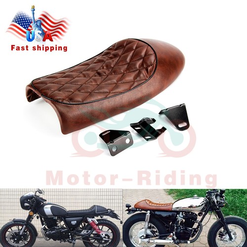 Motorcycle cafe racer seat - motorcycle,
