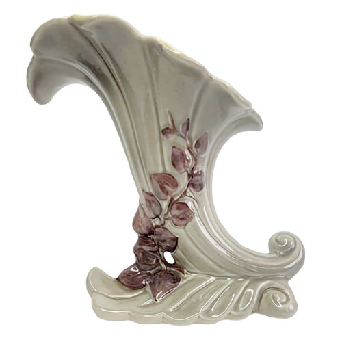 Red wing pottery cornucopia - red,