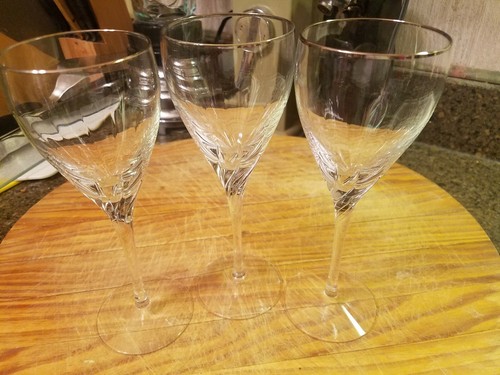 Lenox encore wine goblets - wine,