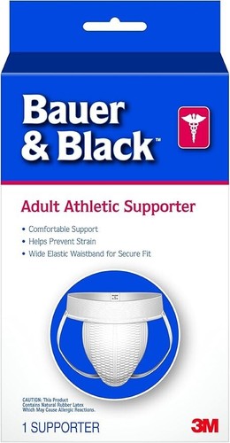 Bauer black adult athletic - black,