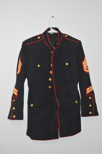 Usmc dress blues - usmc, jacket