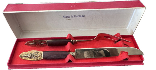 Vintage thailand siam carving - vintage,
