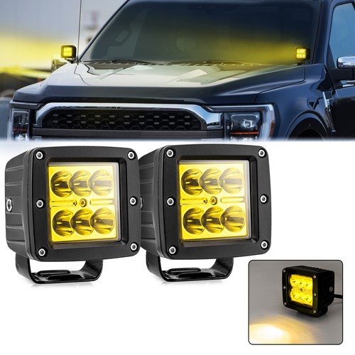 3inch led cube - led, work
