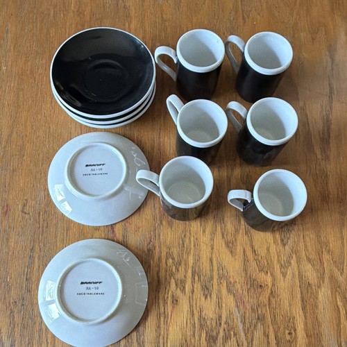 Rare braniff demitasse cups - demitasse,