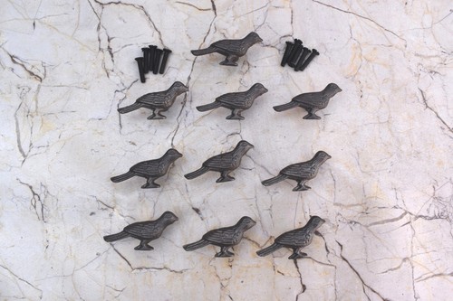 Vintage cast iron bird shape - vintage,