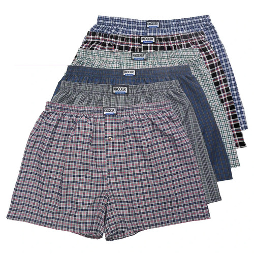 Pack plaid knocker men s - pack, of