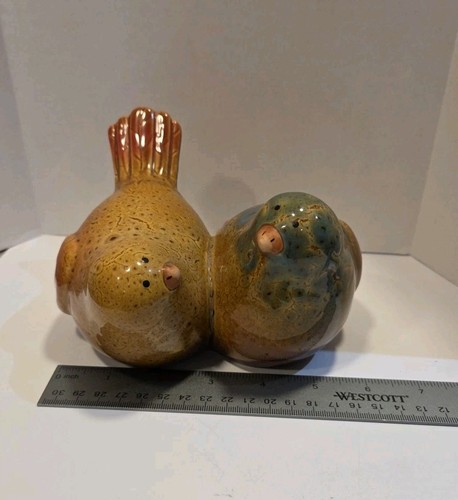 Ceramic love birds inches - ceramic, 3"inches