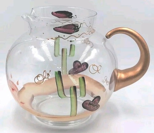 Clear glass hand - clear, painted