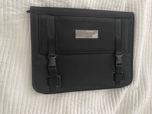 Black firm folder bag - firm, folder/bag