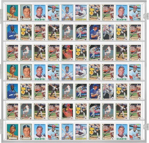 Trading card display case - card,